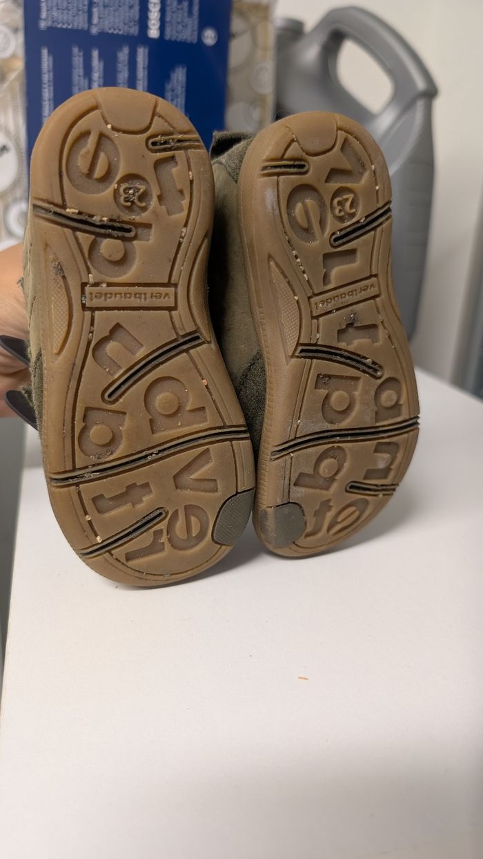 Chaussures vert kaki - photo numéro 3