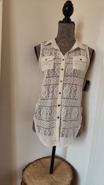 Blouse en dentelle