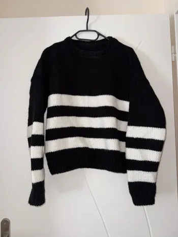 Pull marinière fait main