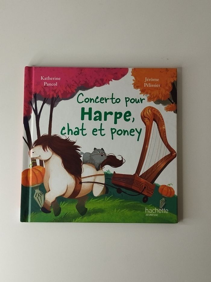 Livre illustré dès 6 ans Concerto pour Harpe de Katherine Pancol - photo numéro 2