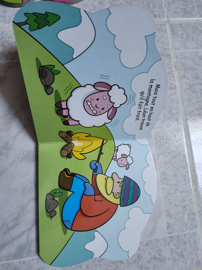 Lot de deux petits livres animaux poney mouton enfant bébé - photo numéro 9