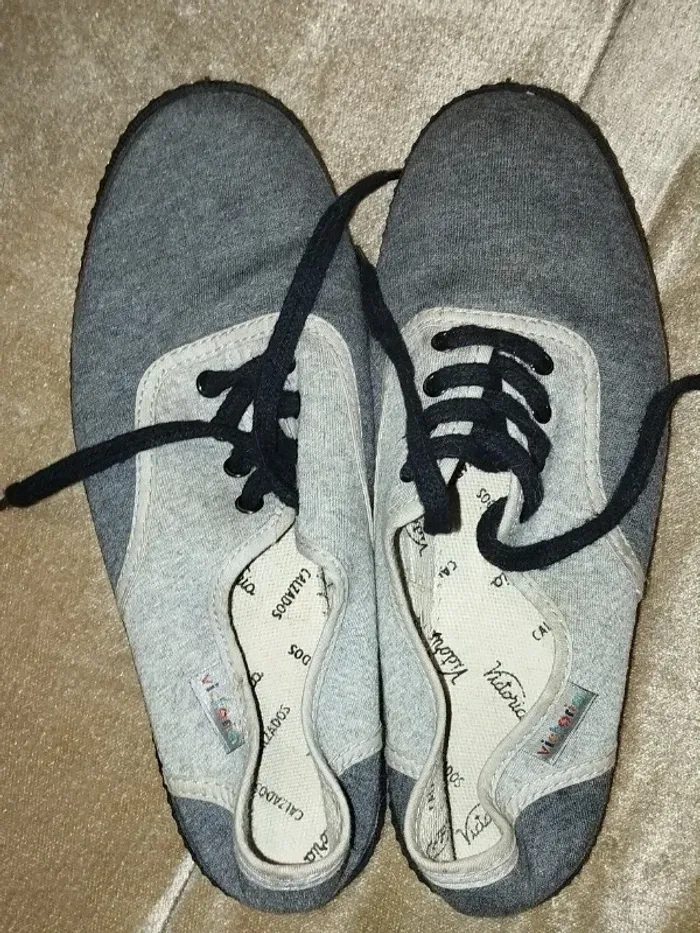 Espadrille Victoria gris unisex pointure 36 - photo numéro 3