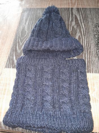 Bonnet garçon et cache cou