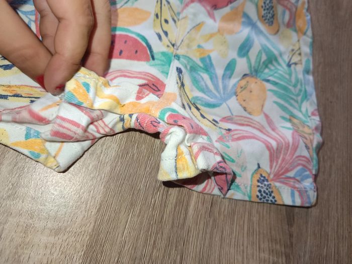 Salopette short 86 cm ouverte entre les jambes - photo numéro 2