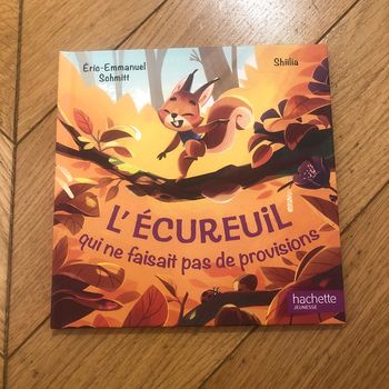 Livre l’écureuil qui ne faisait pas de provision