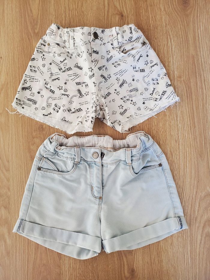 Lot de 2 shorts fille 10 ans tape à l'œil - photo numéro 1