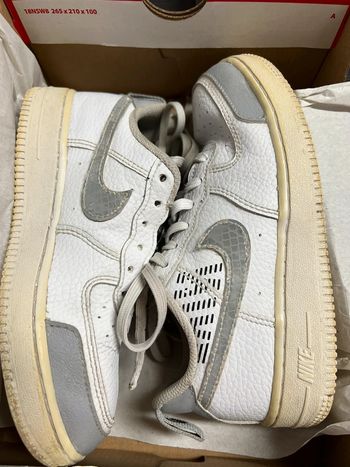 Nike air max gris métallisé p35,5