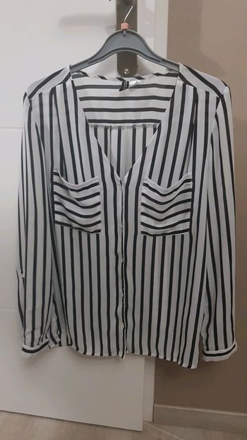 Blouse manches longues avec poches