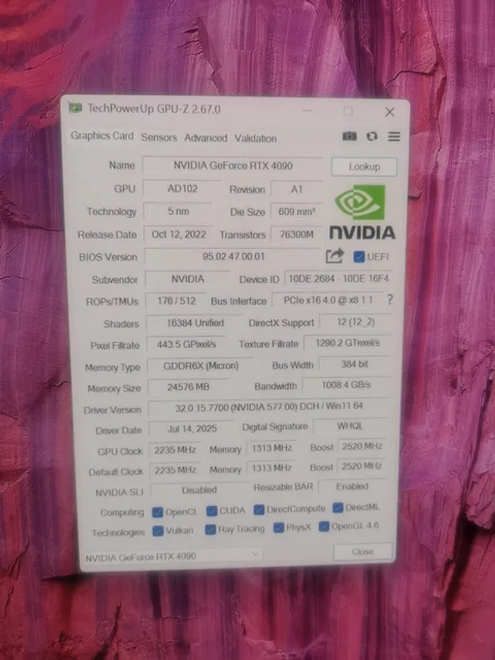 Carte graphique NVIDIA GeForce RTX 4090 24 Go GDDR6X Founders Edition - photo numéro 10