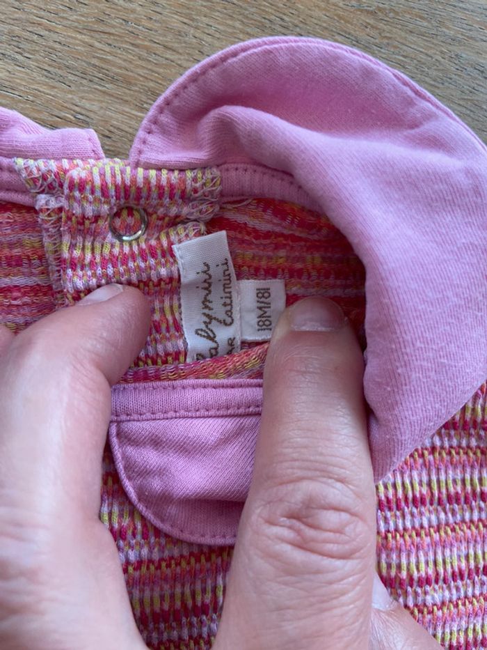 Ensemble robe, haut et collants Catimini taille 18 mois - photo numéro 12