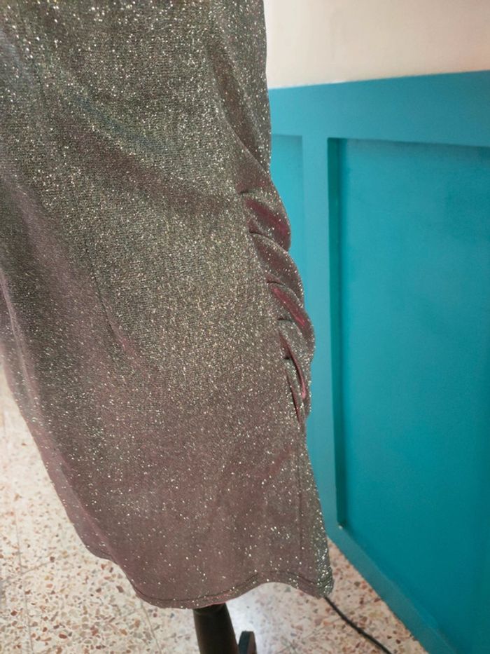 Robe paillettes olographique - photo numéro 4