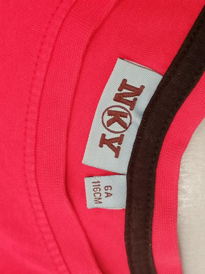 Tee-shirt rouge 6ans - photo numéro 3