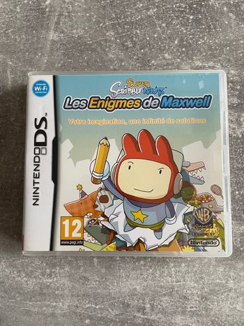 Jeu pour Nintendo DS, Super scribble nauts, Les énigmes de Maxwell en français.