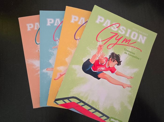 Lot de 4 livres passion gym