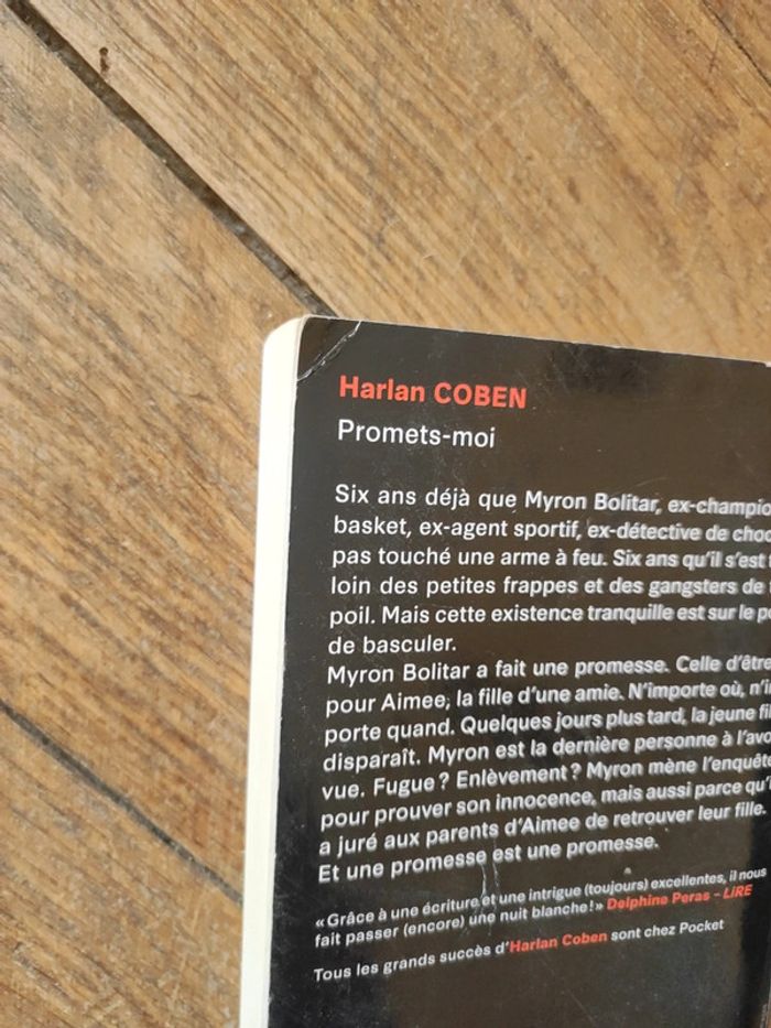 Promets-moi, d'Harlan Coben. - photo numéro 3