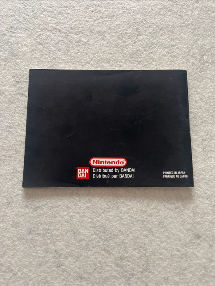 Notice Tetris Nintendo Game Boy FAH-1 - photo numéro 2