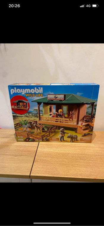 Playmobil 70766 - Centre de Soins pour Animaux de la Savane