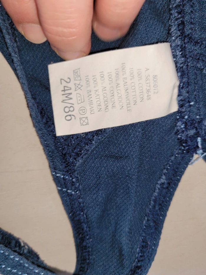 Salopette short 24mois - photo numéro 3