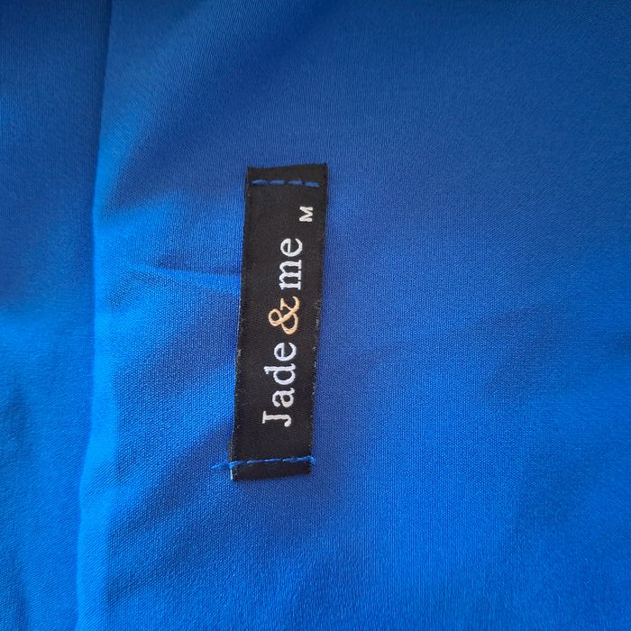 Veste / Blazer bleu à manches longues - Taille M - Jade & Me - photo numéro 4