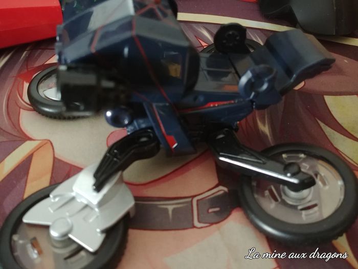 Moto Marvel spider man majorette bike rare figure - photo numéro 2