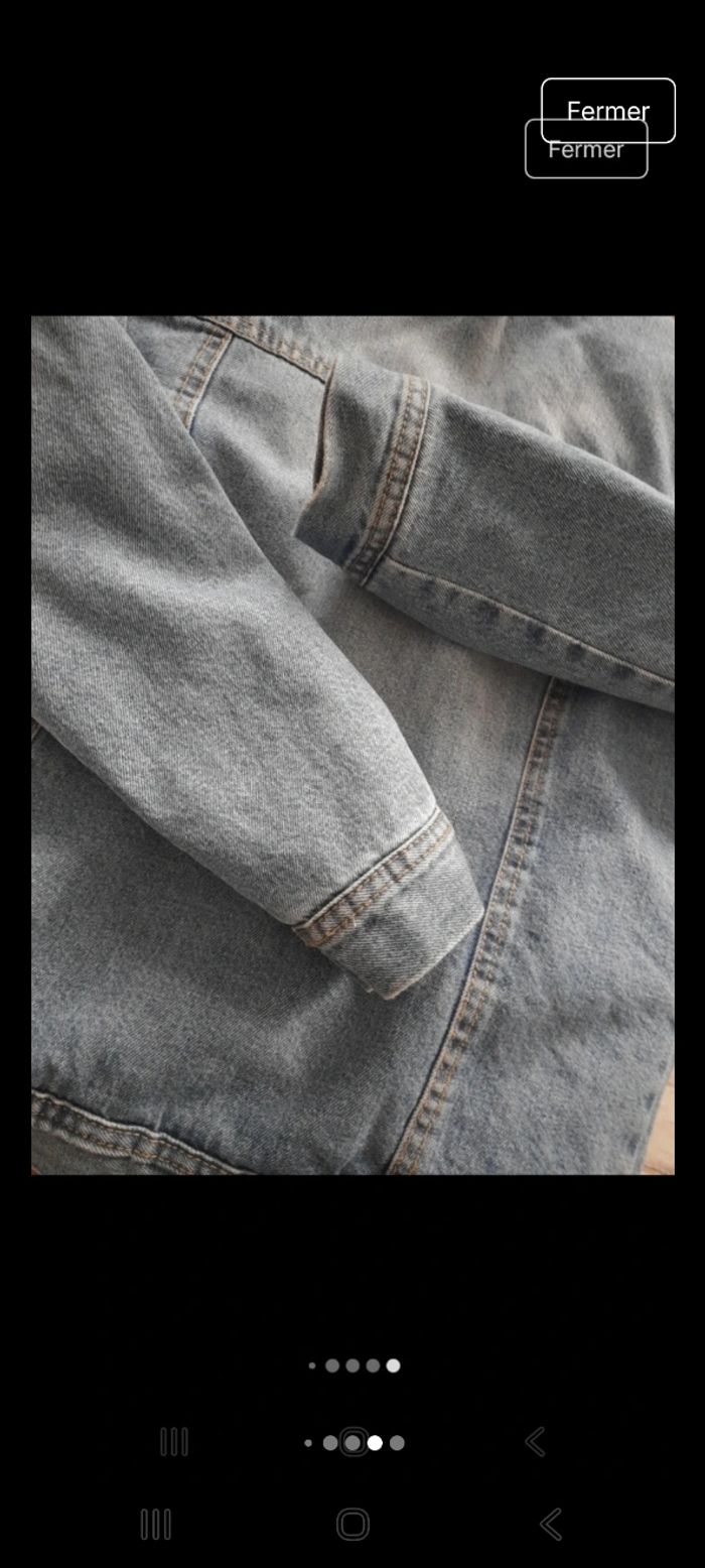 Veste en jean très chaude - photo numéro 7