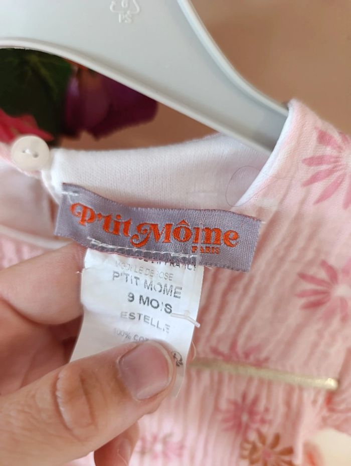 Jolie robe rose 9mois - photo numéro 2