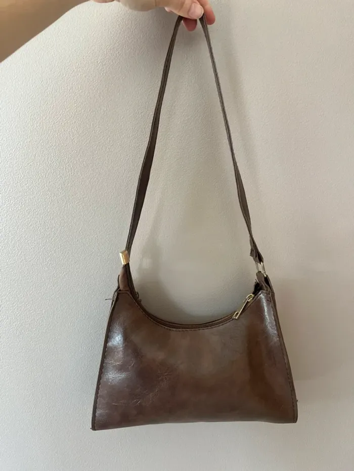 Sac à main marron - photo numéro 2