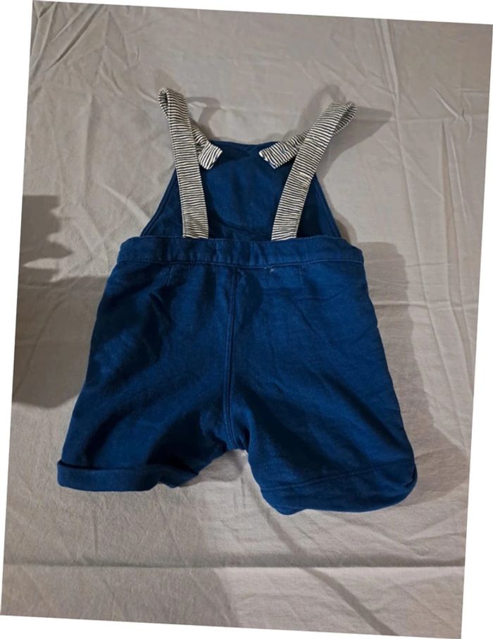 Salopette bleu foncee Okaidi 18 mois neuve - photo numéro 3