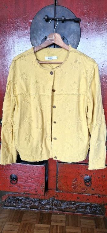 Blazer jaune étoiles Daphnea