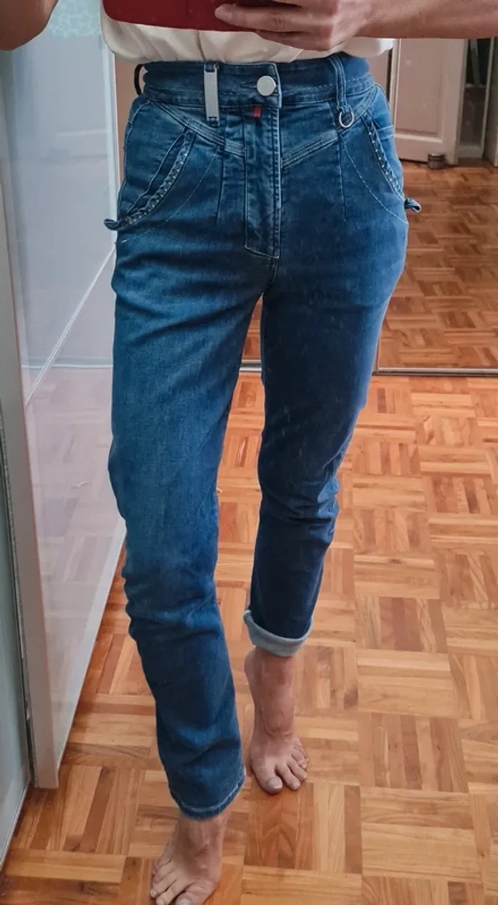 Jeans femme taille haute High T34 FR