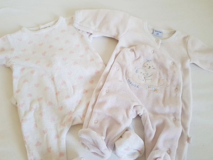 Lot 5 pyjamas 0M ou Naissance - photo numéro 3