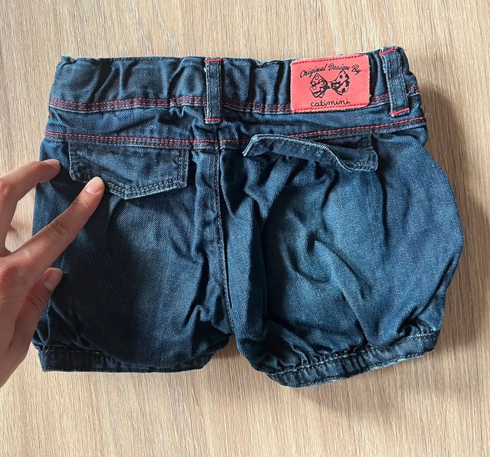 Short catimini en jeans - photo numéro 4