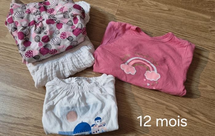 Lit bébé fille 12 mois été
