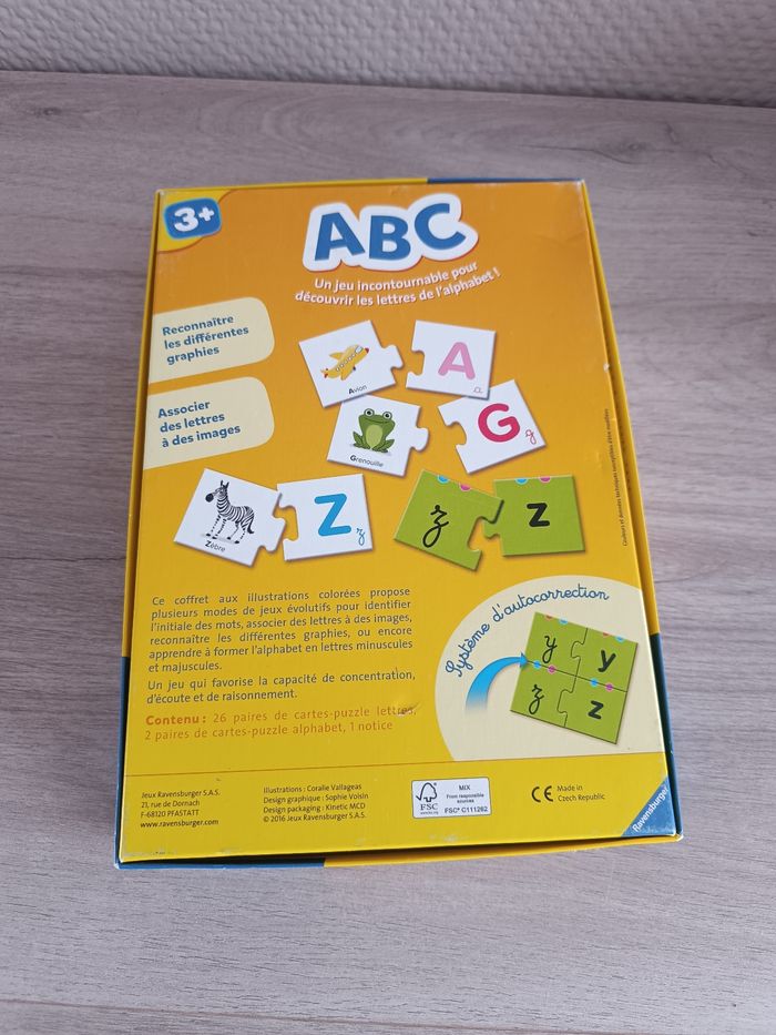 Jeu ABC ravensburger très bon état - photo numéro 6