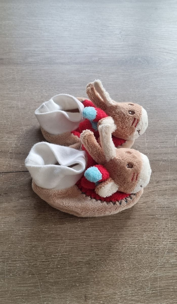 Chaussons Rennes de Noël 0-6 mois - photo numéro 2