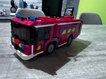 Camion de pompiers Belge en block prototype