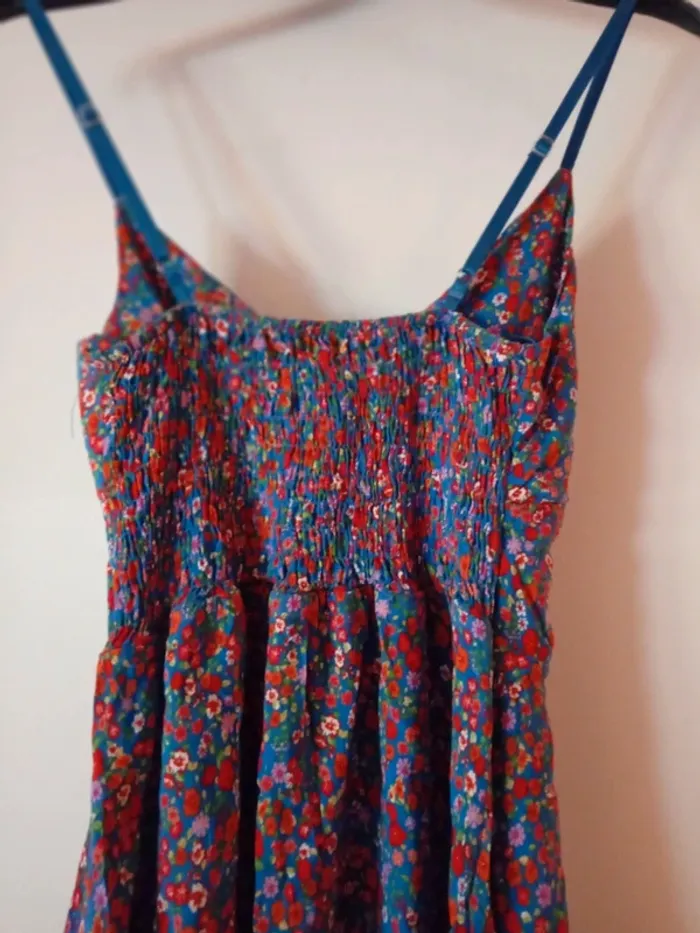 Très jolie robe multicolore M/L - photo numéro 5