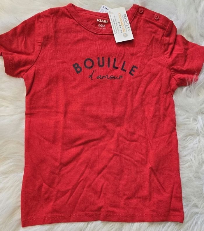 NEUFS (non portés) 🏷💙😍🤩superbe ensemble teeshirt mc et jeans jogger cargo  36mois/3ans garçon 🤩😍💙 - photo numéro 2