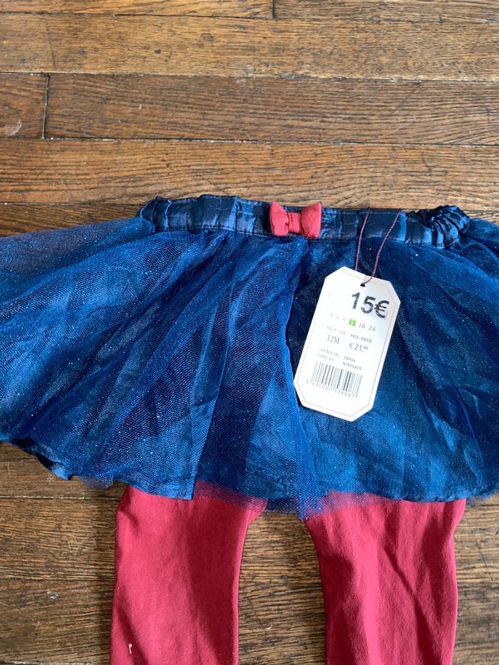 Jupe legging sergent major  12 mois  Neuf avec étiquette - photo numéro 2