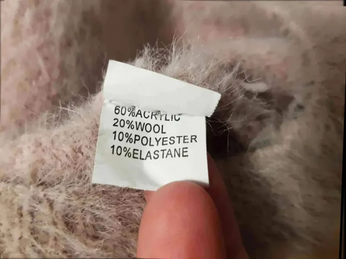 Pull  laine  avec  perle taille 40 42 - photo numéro 6