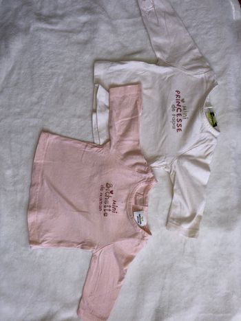 Deux polos manches longues