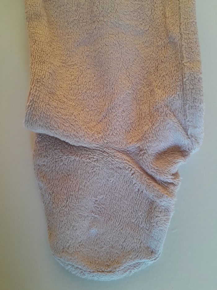 pyjama dors bien velours rose pale dessin lapin 9 mois - photo numéro 7