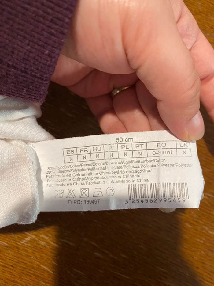 Pyjama blanc et rose - photo numéro 3