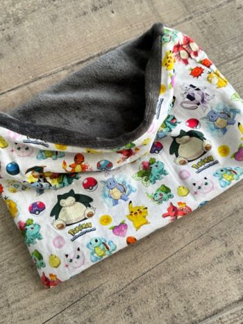 Snood tour de cou cache cou enfant Pokémon