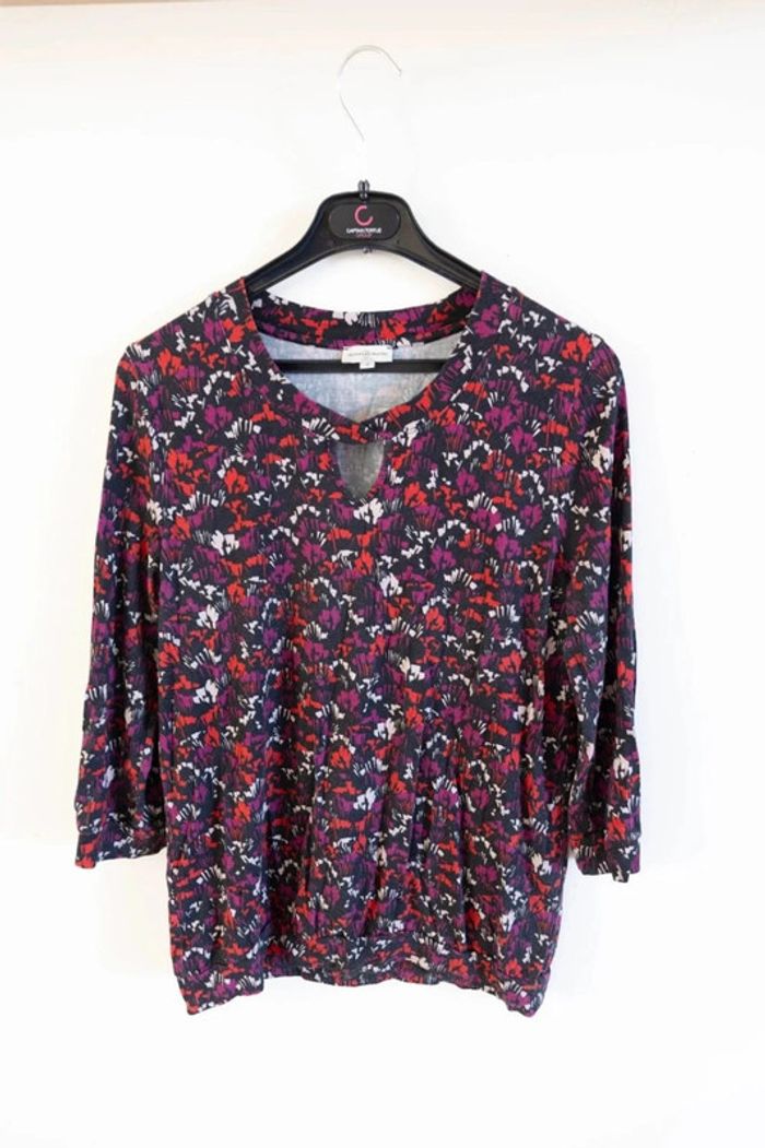 C54 blouse imprimée Un jour ailleurs T2