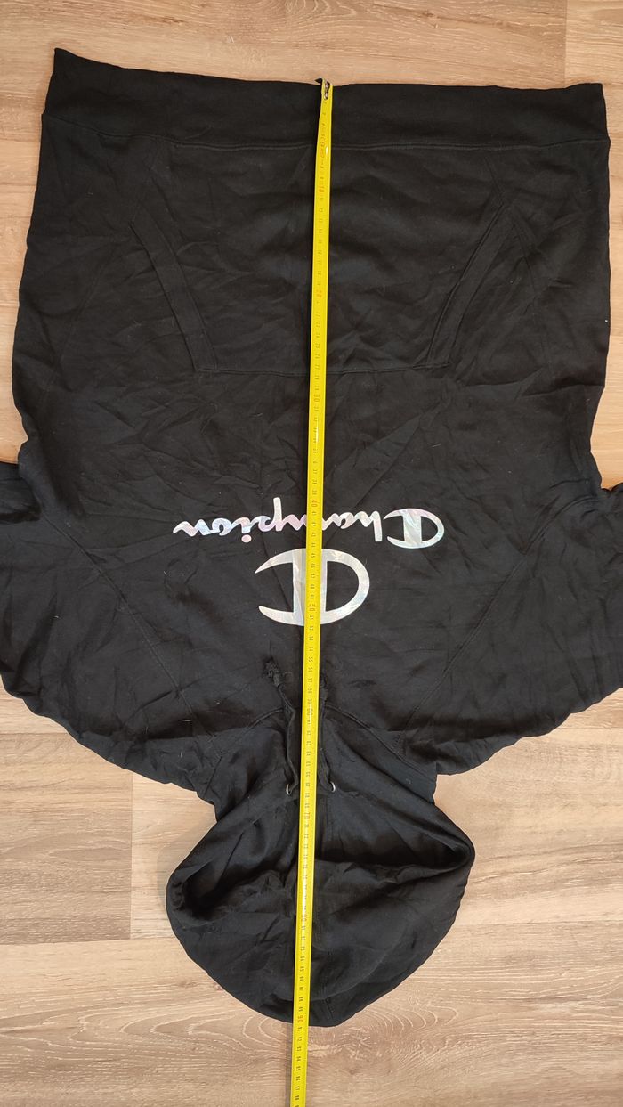 Vêtement Homme Sweatshirts Sweats pull à capuche noir Champion Authentic taille XL #Retrostreet - photo numéro 8