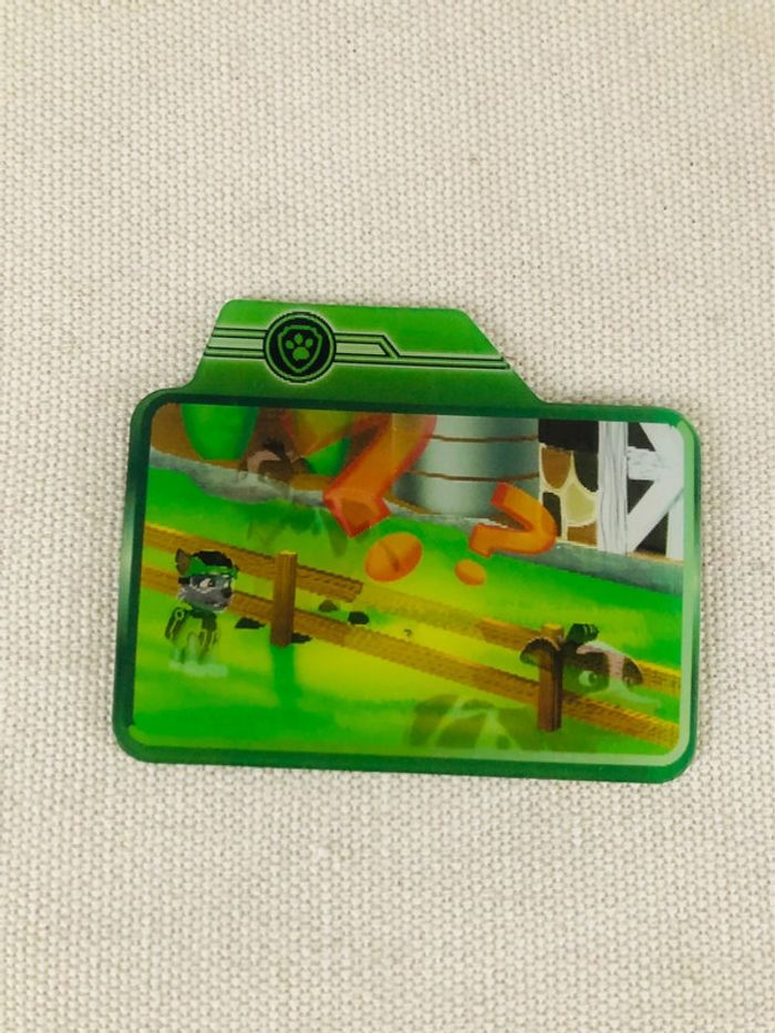 Carte mission Rocky pat patrouille