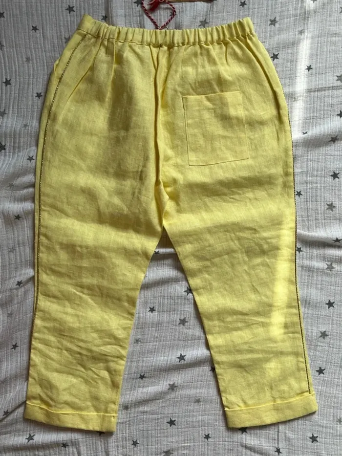 Pantalon lin - Arsene et les pipelines - 8ans - photo numéro 5