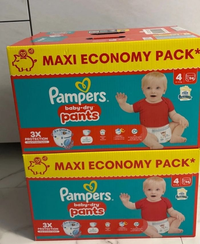 2 packs de 94 couches