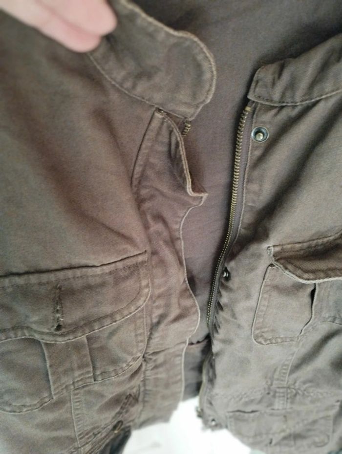 Veste femme marron Pimkie taille 38 - photo numéro 2